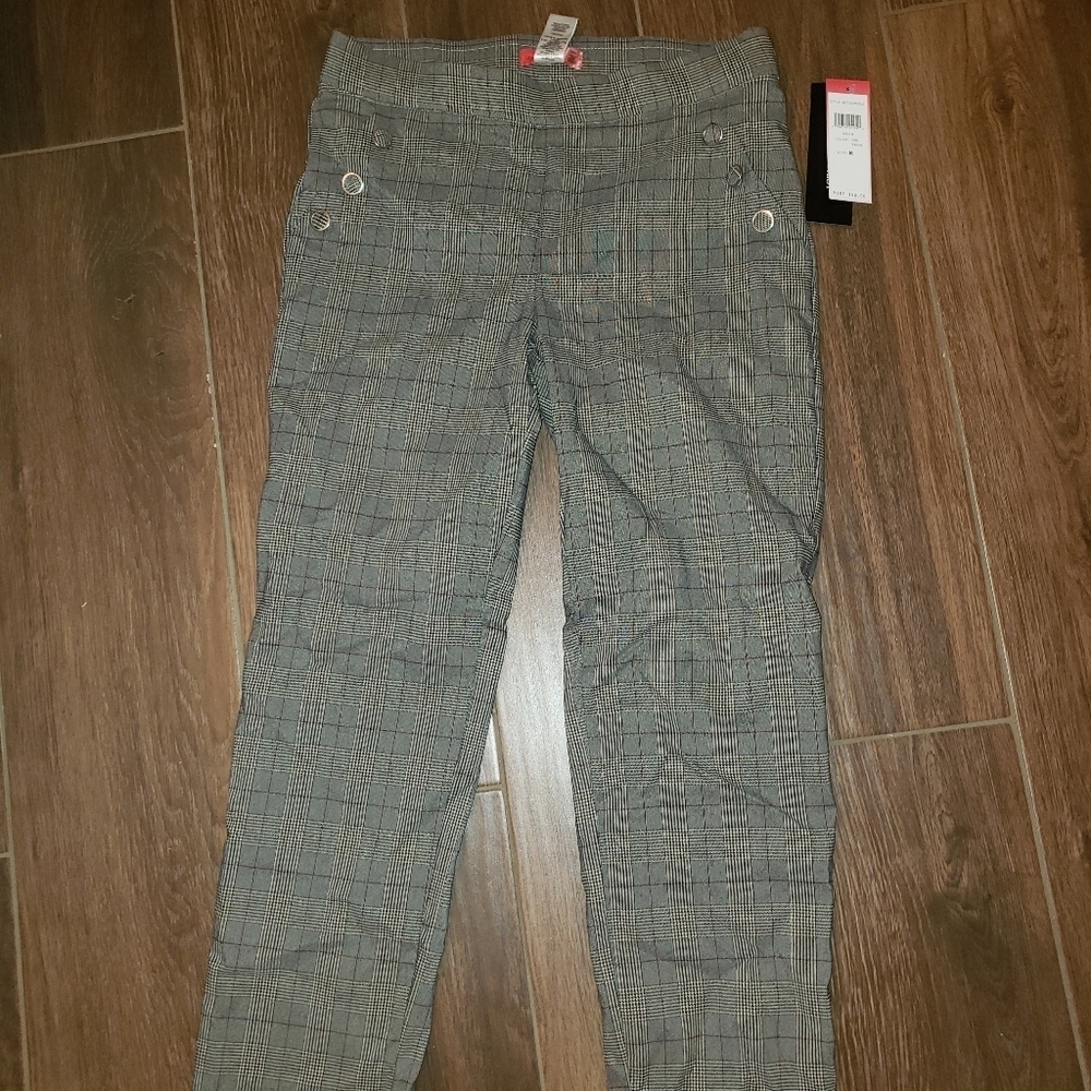 LOVE SCARLETT Plaid Pant Sz M